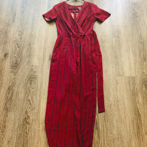 Xhilaration Striped Jumpsuit